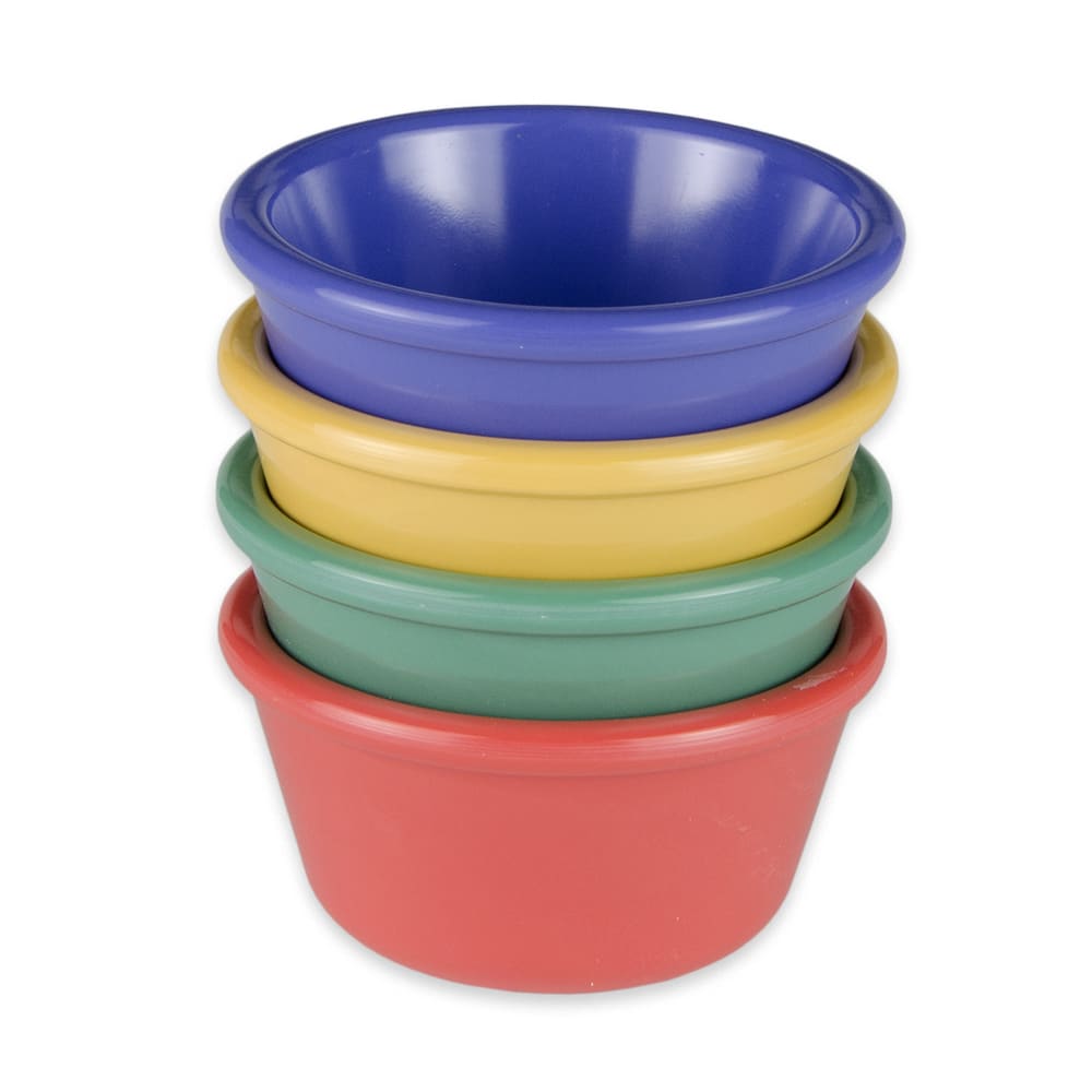 GET 3 oz Melamine Ramekin, Assorted Colors (RM-388-MIX)