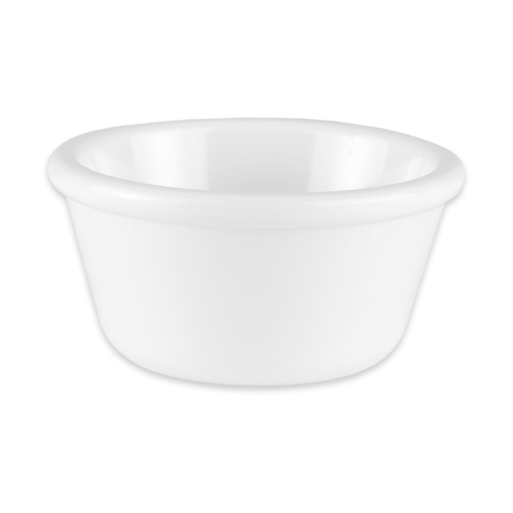 GET 3 oz Melamine Ramekin, White (RM-388-W)