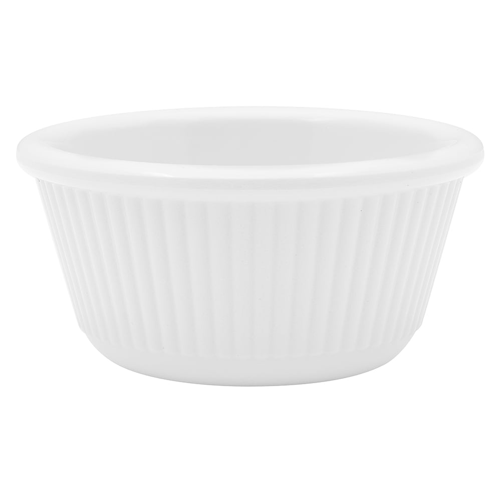 GET 3 oz Melamine Ramekin, White (RM-389-W)