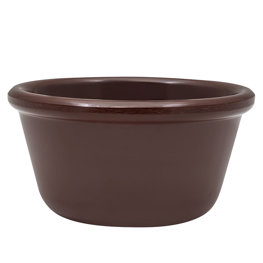 GET 4 oz Melamine Ramekin, Brown (RM-400-BR)