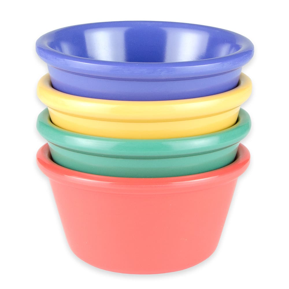 GET 4 oz Melamine Ramekin, Assorted Colors (RM-400-MIX)