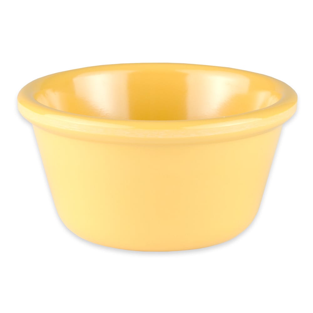GET 4 oz Melamine Ramekin, Yellow (RM-400-TY)