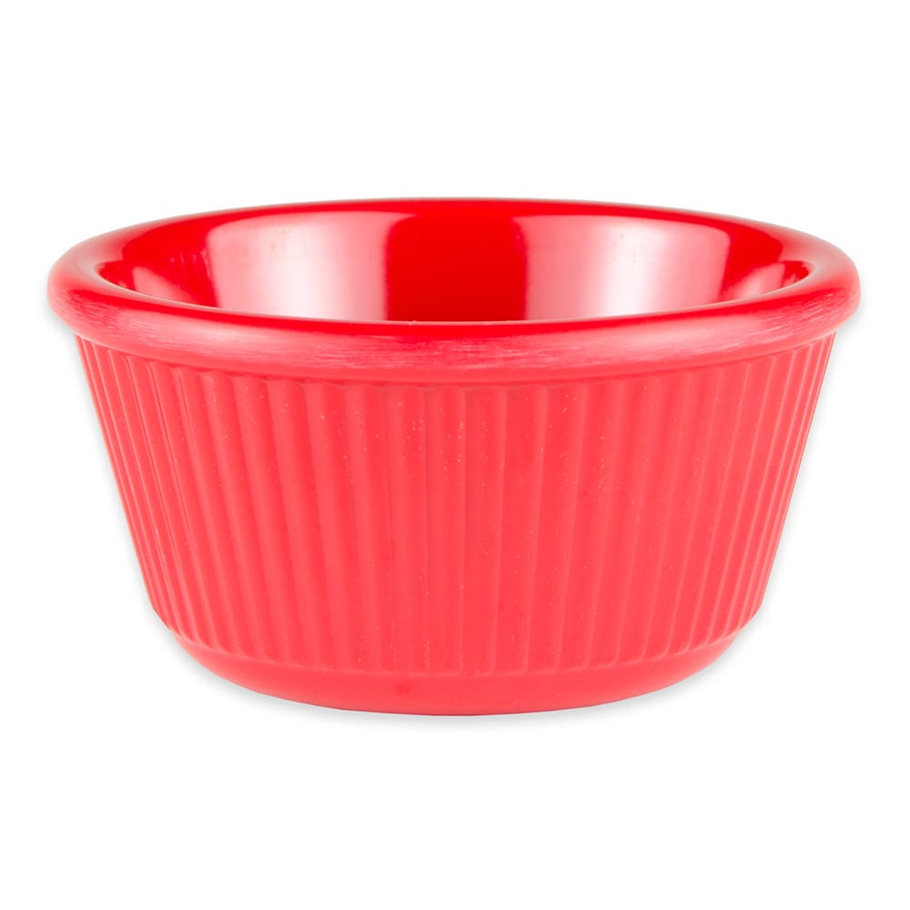 GET 4 oz Melamine Ramekin, Red (RM-401-R)