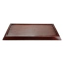 GET Rectangular Room Service Tray, 25" x 16", Hardwood, Mahogany (RST-2516-M) thumbnail 4