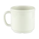 GET 12 oz Plastic Coffee Mug, Ivory (S-12-IV) thumbnail 2