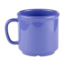 GET 12 oz Plastic Coffee Mug, Blue (S-12-PB) thumbnail 2