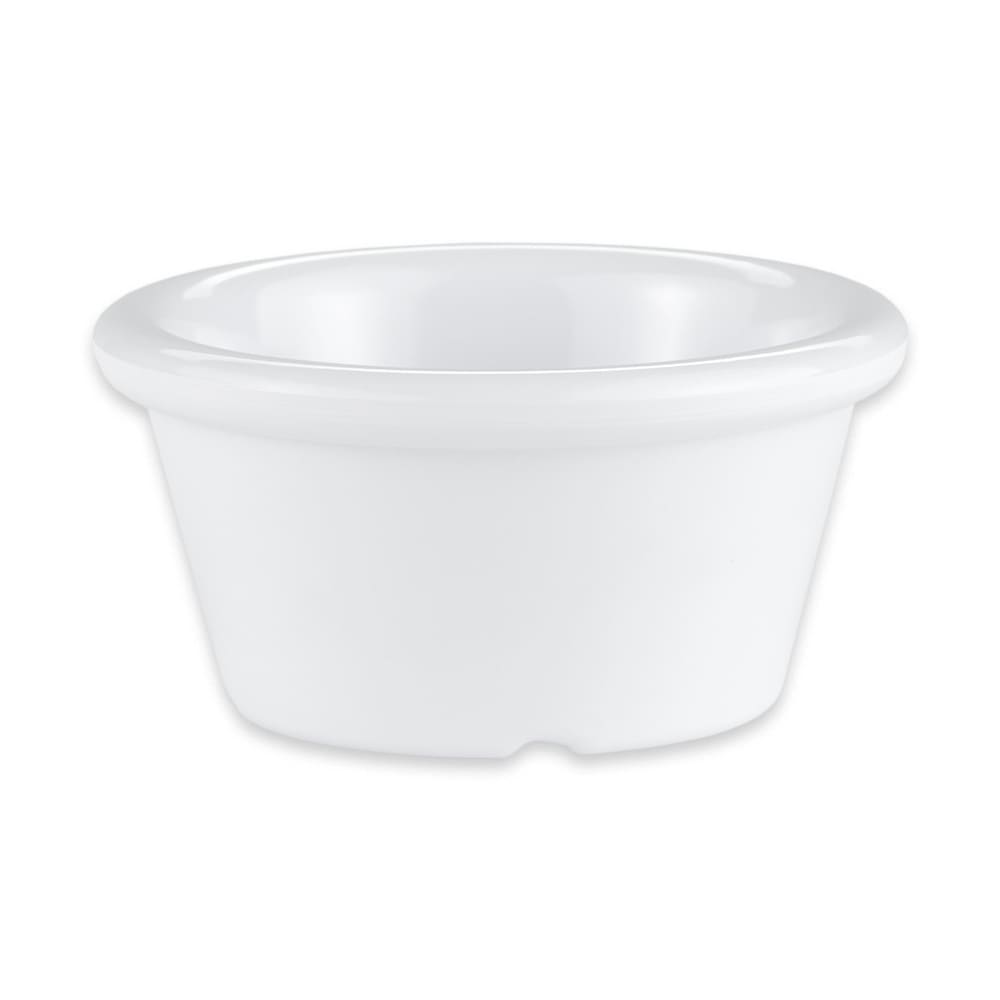 GET 2 oz Melamine Ramekin, White (S-620-W)