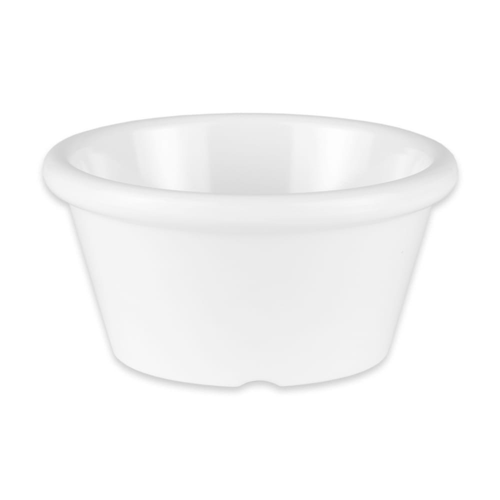 GET 6 oz Melamine Ramekin, White (S-660-W)