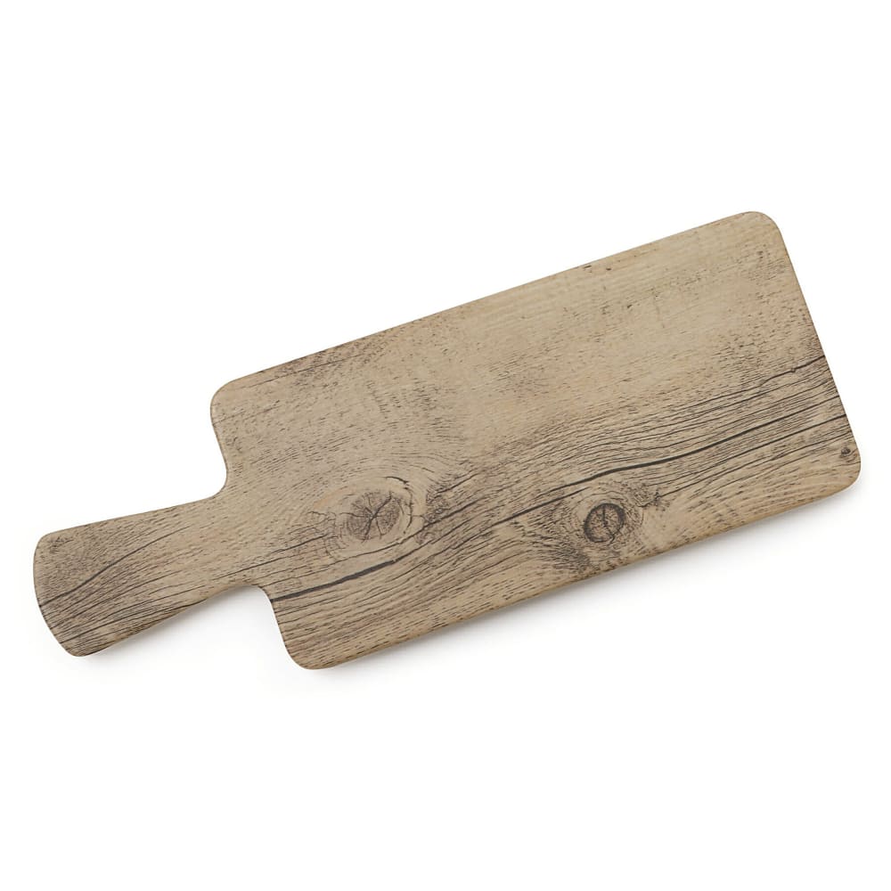 GET Rectangular Display Board - 11" x 5 1/2", Melamine, Faux Oak (SB-1155-OW)