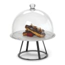 GET 13 1/2" Round Display Board - Melamine, White Birch Wood (SB-1300-WBW) thumbnail 4