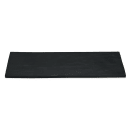 GET Rectangular Display Shelf, 12 3/4" x 5", Melamine, Faux Slate (SB-1350-BK) thumbnail 2
