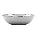 GET 14 oz Square Melamine Soup/Salad/Pasta/Nappie Bowl, French Mill (SB-14-FM) thumbnail 2