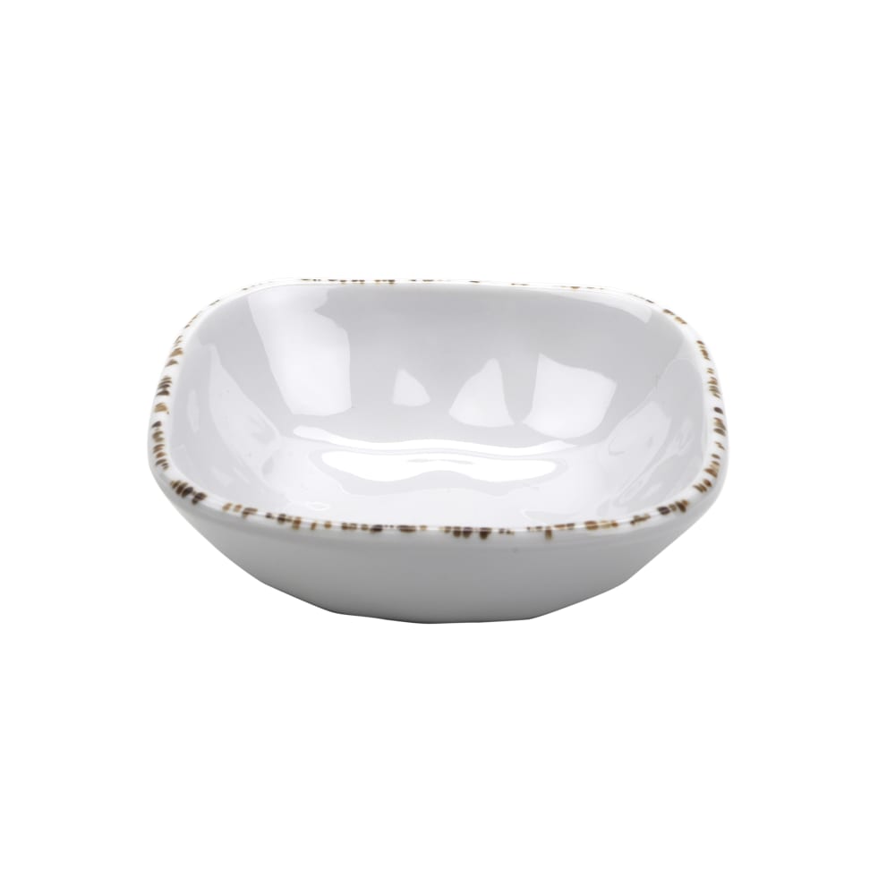 GET 14 oz Square Melamine Soup/Salad/Pasta/Nappie Bowl, Cream (SB-14-UM)