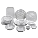 GET 1 1/2 qt Square Melamine Entrée/Salad/Pasta Bowl, White (SB-48-AM-W) thumbnail 2