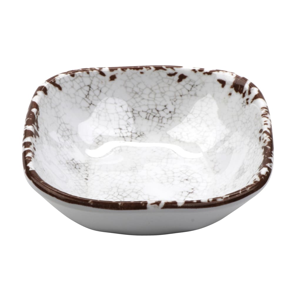 GET 5 oz Melamine Monkey Dish, French Mill (SB-5-FM)