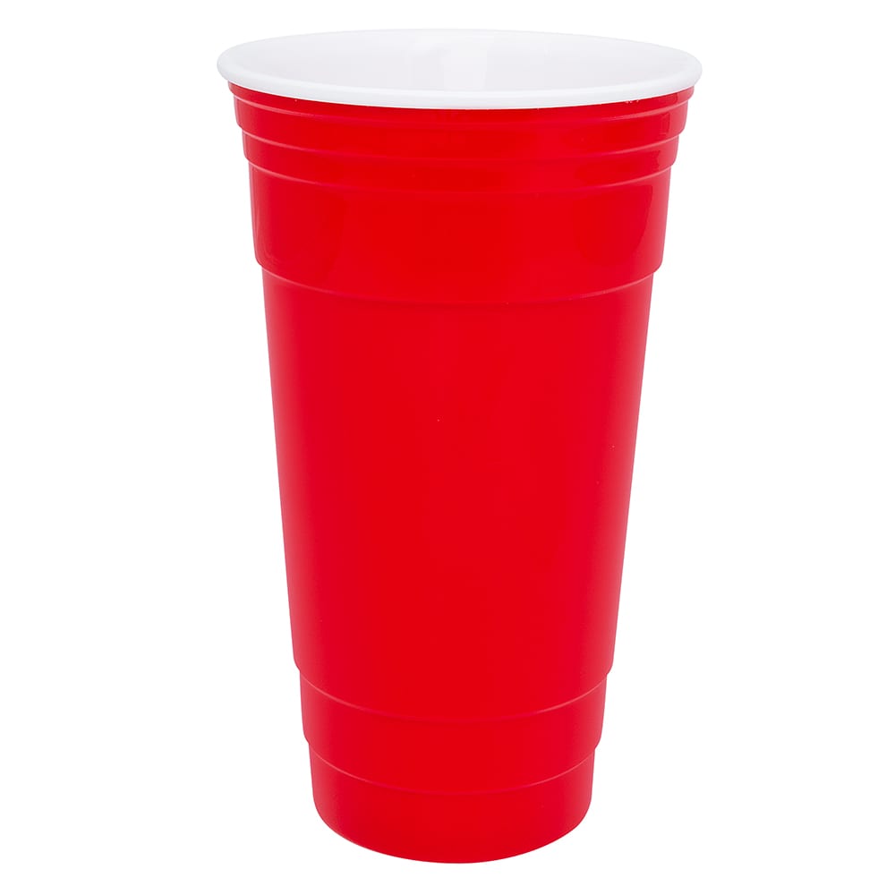 GET 32 oz Red Plastic Tumbler (SC-32-R)