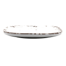 GET 4" Square Melamine Bread/Side Dish Plate, French Mill (SCS-4-FM) thumbnail 2