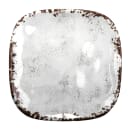 GET 6" Square Melamine Bread/Side Dish Plate, French Mill (SCS-6-FM) thumbnail 3