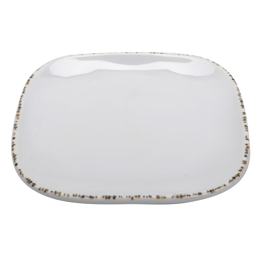 GET 6" Square Melamine Bread/Side Dish Plate, Urban Mill (SCS-6-UM)
