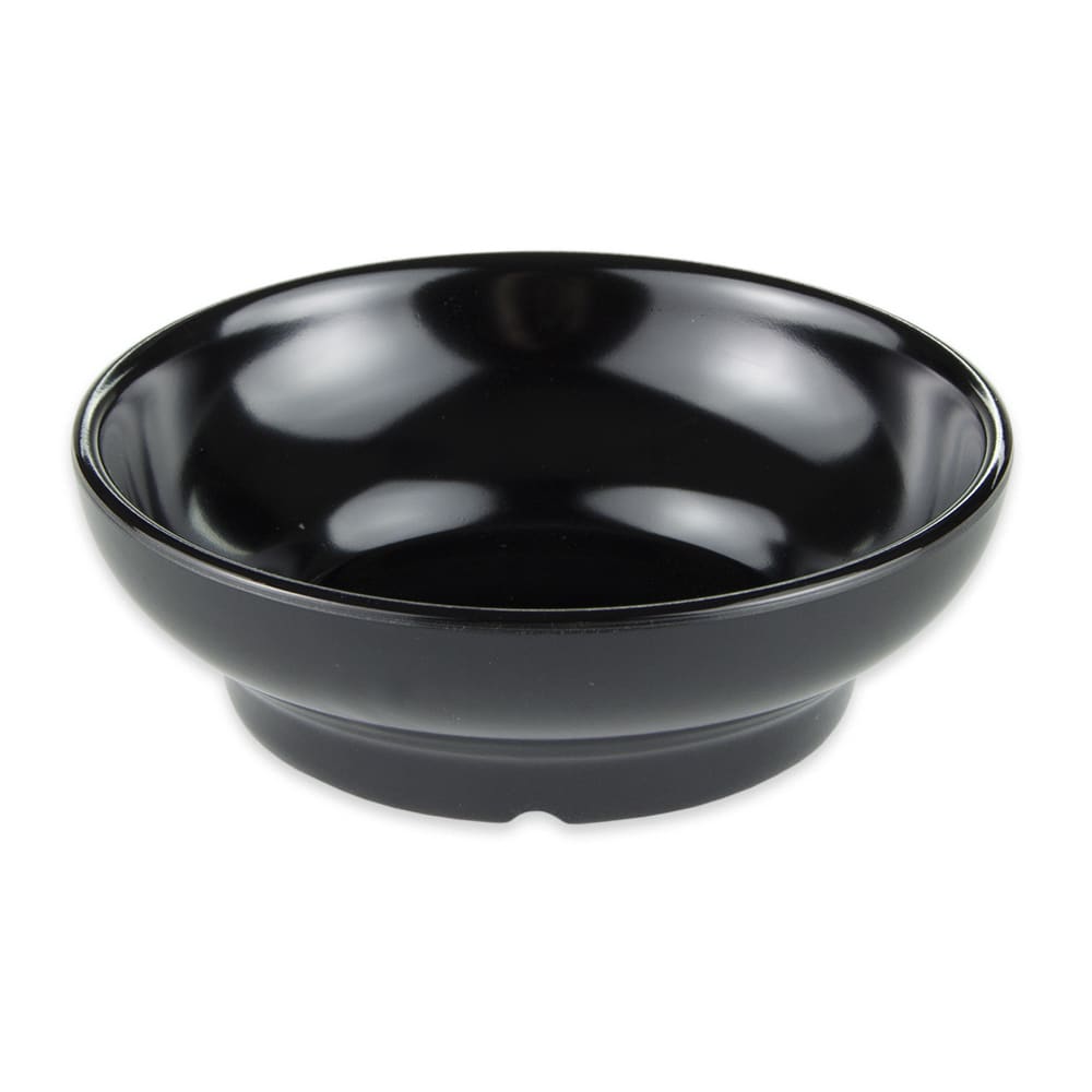 GET 4" Round Salsa Dish w/ 5 oz Capacity, Black (SD-05-BK)