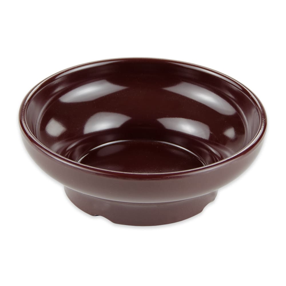 GET 4 1/2" Round Salsa Dish w/ 6 oz Capacity, Brown (SD-06-BR)