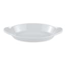 GET Oval Side Dish, 8 1/2" x 4 1/2", Melamine, White (SD-08-W) thumbnail 2