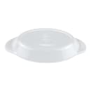 GET Oval Side Dish, 8 1/2" x 4 1/2", Melamine, White (SD-08-W) thumbnail 3