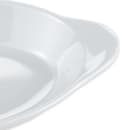 GET Oval Side Dish, 8 1/2" x 4 1/2", Melamine, White (SD-08-W) thumbnail 4