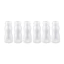 GET 30 Piece Salad Dressing Juice Bottle Set w/ Lids, Polycarbonate, Frosted (SDB-16-PC-6) thumbnail 2