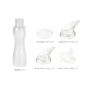 GET 32 oz Salad Dressing Bottle - Polycarbonate, Clear (SDB-32-PC-B-CL) thumbnail 2