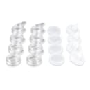 GET 25 Piece Salad Dressing Juice Bottle Set, Polycarbonate, Clear (SDB-32-PC-SET) thumbnail 4