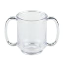 GET 8 oz Coffee Mug, Plastic, Clear (SN-103-CL) thumbnail 2