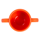 GET 8 oz Coffee Mug, Plastic, Orange (SN-103-RO) thumbnail 3