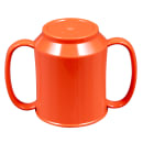GET 8 oz Coffee Mug, Plastic, Orange (SN-103-RO) thumbnail 5