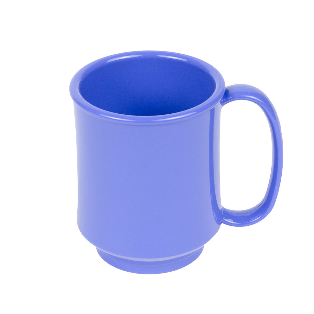 GET 8 oz Coffee Mug, Plastic, Blue (SN-104-PB)
