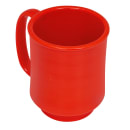 GET 8 oz Coffee Mug, Plastic, Orange (SN-104-RO) thumbnail 2