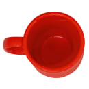 GET 8 oz Coffee Mug, Plastic, Orange (SN-104-RO) thumbnail 3