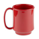 GET 8 oz Coffee Mug, Plastic, Black (SN-104-RSP) thumbnail 2