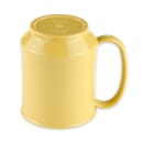 GET 8 oz Coffee Mug, Plastic, Yellow (SN-104-TY) thumbnail 3