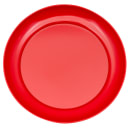 GET 12" Round Bar Tray, Melamine, Red (ST-12-1-R) thumbnail 2