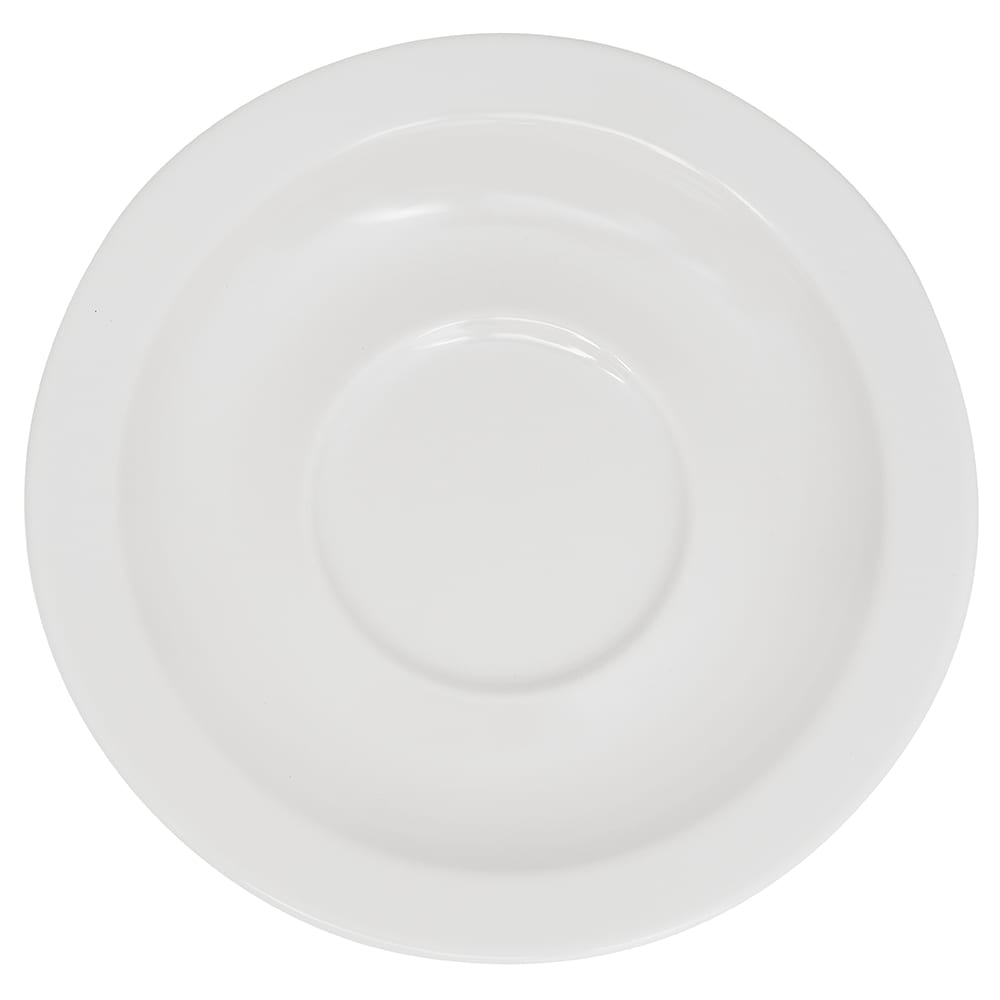GET 4 1/2" Round Melamine Saucer, White (SU-4-DW)