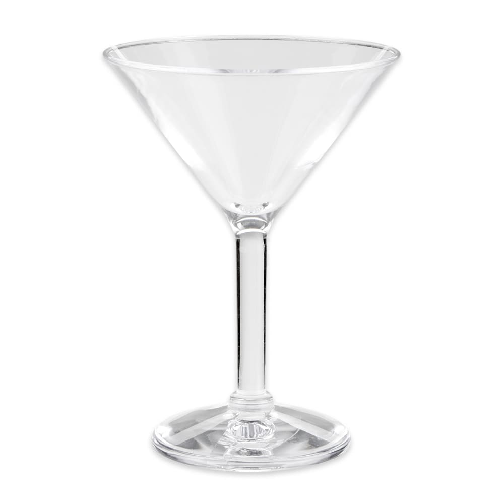 GET 6 oz Martini Glass, SAN Plastic, Clear (SW-1402-1-SAN-CL)