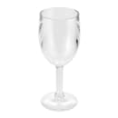 GET 8 oz Wine Glass, SAN Plastic, Clear (SW-1404-1-SAN-CL) thumbnail 2