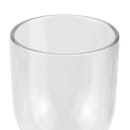 GET 8 oz Round Goblet, SAN Plastic, Clear (SW-1413-1-CL) thumbnail 4