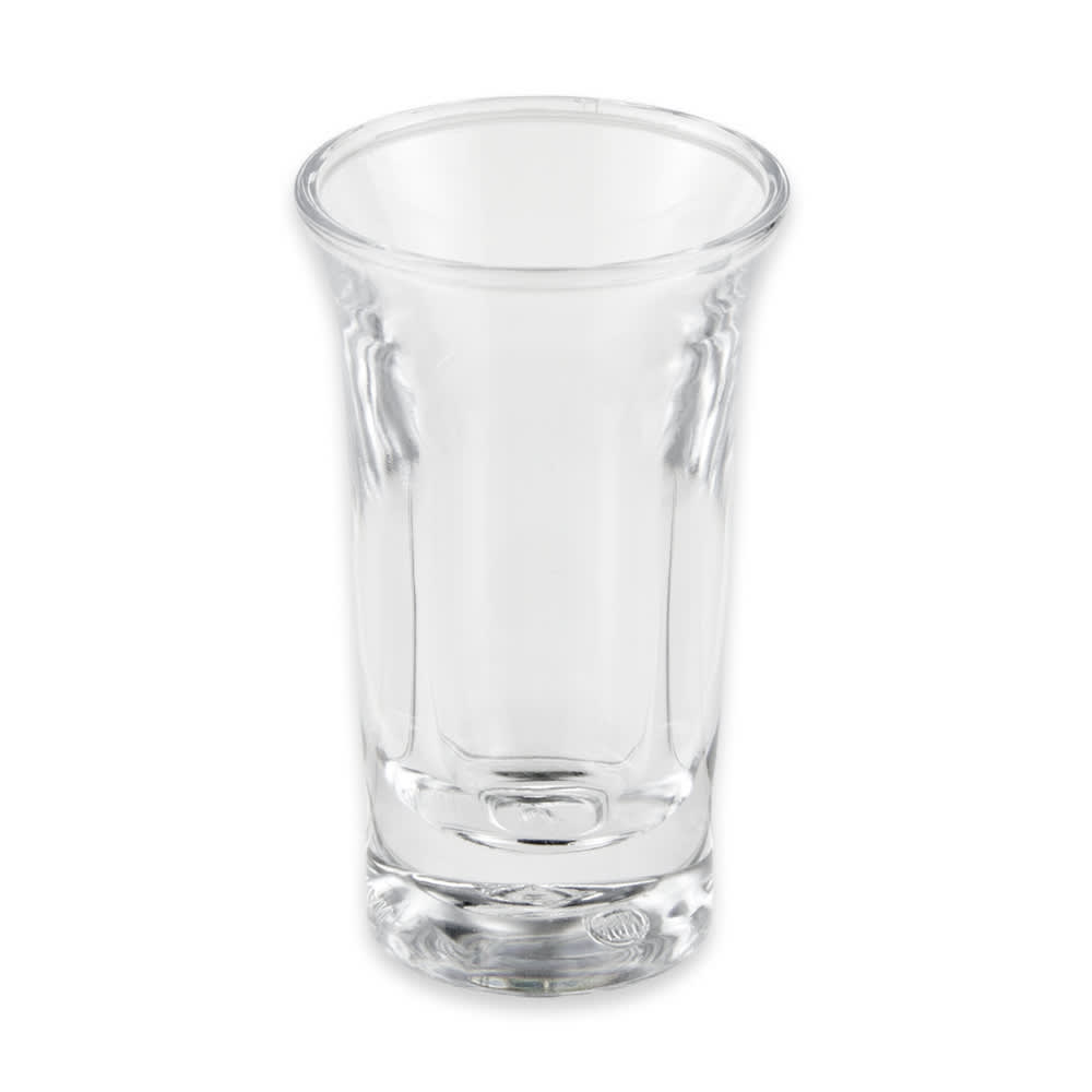 GET 1 oz Shot Glass, SAN Plastic, Clear (SW-1431-1-CL)