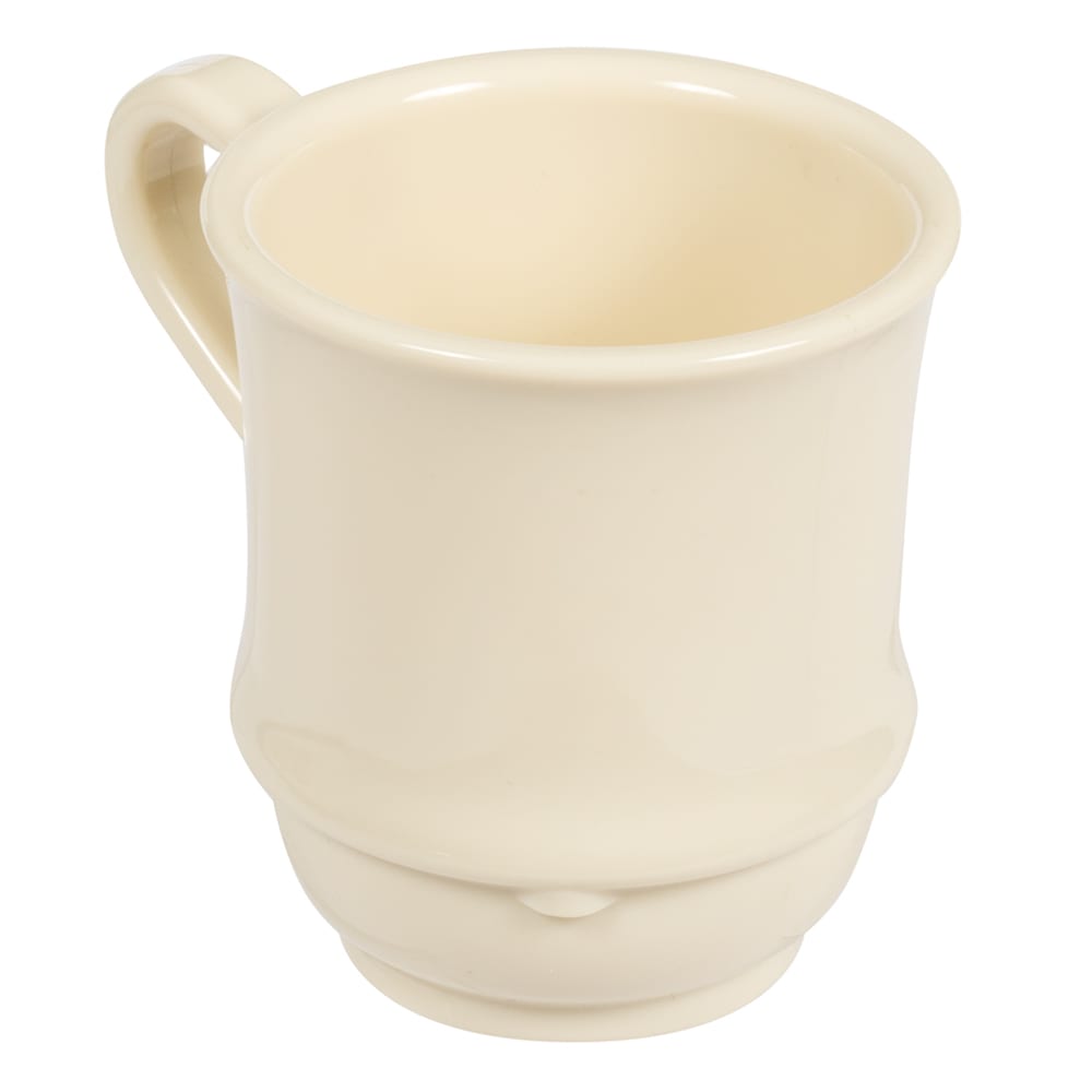 GET 8 oz Plastic Coffee Mug, Clear (TM-1208-P)