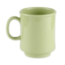 GET 8 oz Plastic Coffee Mug, Avocado (TM-1308-AV) thumbnail 2