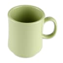 GET 8 oz Plastic Coffee Mug, Avocado (TM-1308-AV) thumbnail 4