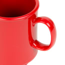 GET 8 oz Plastic Coffee Mug, Cranberry (TM-1308-CR) thumbnail 3