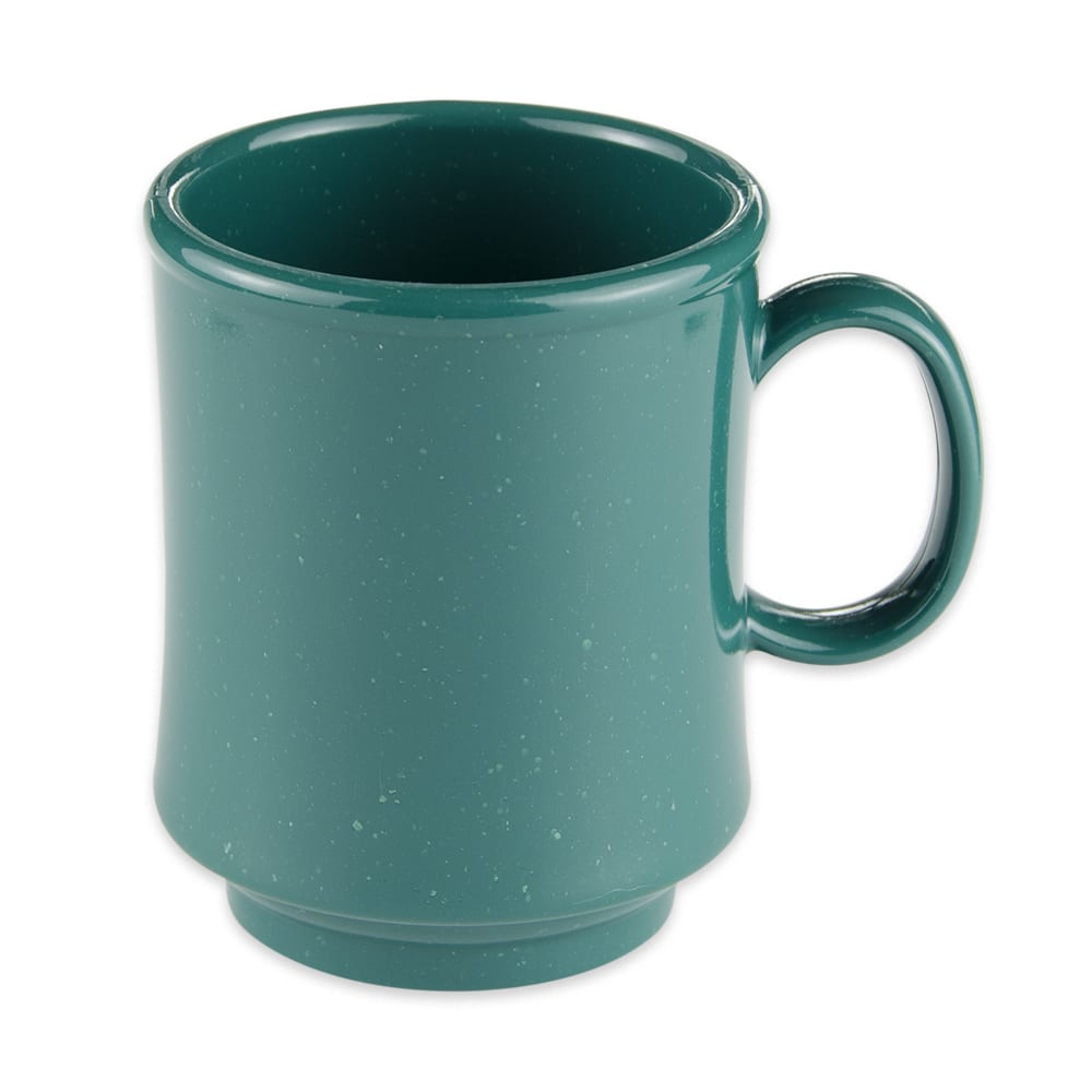 GET 8 oz Plastic Coffee Mug, Green (TM-1308-KG)